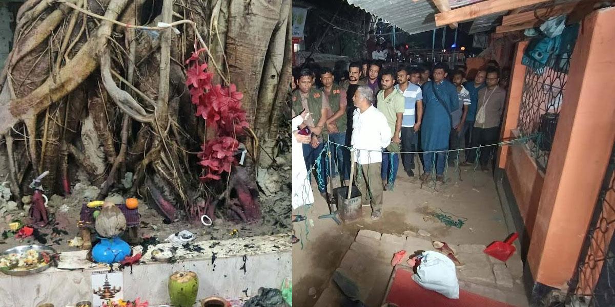 কুমিল্লায় মন্দির ও মসজিদের সামনে ককটেল বিস্ফোরণ, আহত ৩