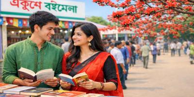 বইমেলা ও প্রেম: তরুণ হৃদয়ের মিলনমেলা