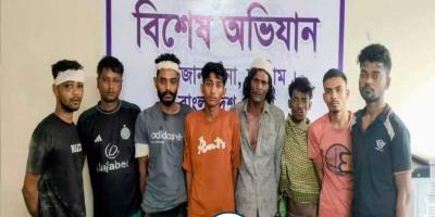 রাউজানে সংঘবদ্ধ আন্তঃজেলার ৯ ডাকাত আটক