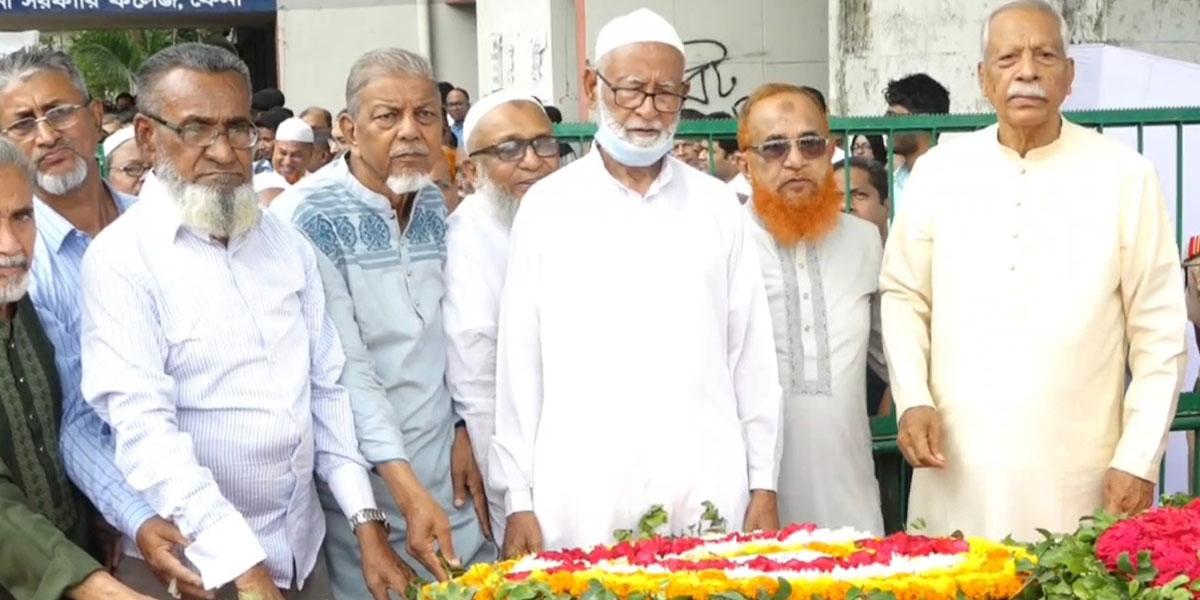 ফেনীতে যথাযোগ্য মর্যাদায় গণহত্যা দিবস পালিত