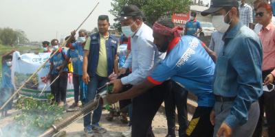 গোপালগঞ্জে মশক নিধন কার্যক্রম উদ্বোধন