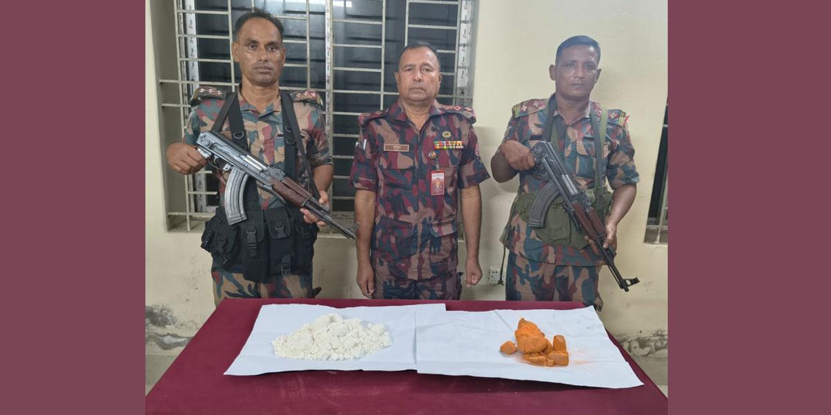 বেনাপোল সীমান্তে বিস্ফোরক জব্দ