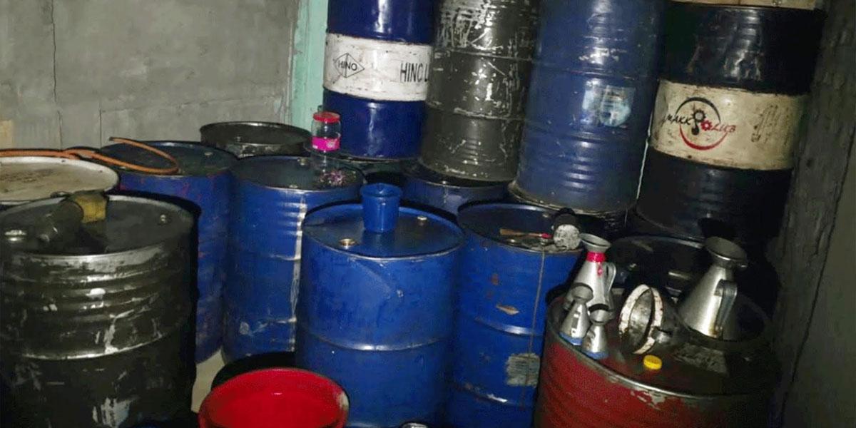 মৌলভীবাজারে ১৬০০ লিটার ডিজেল জব্দ