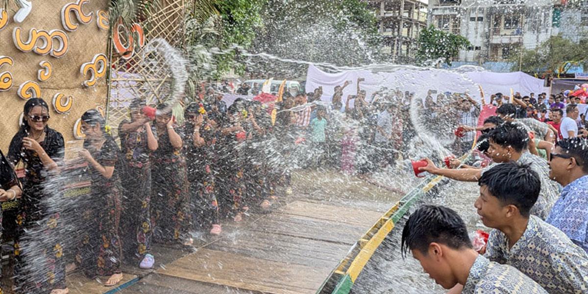 বান্দরবানে মারমাদের ঐতিহ্যবাহী সাংগ্রাই উৎসব উদযাপনে শঙ্কা