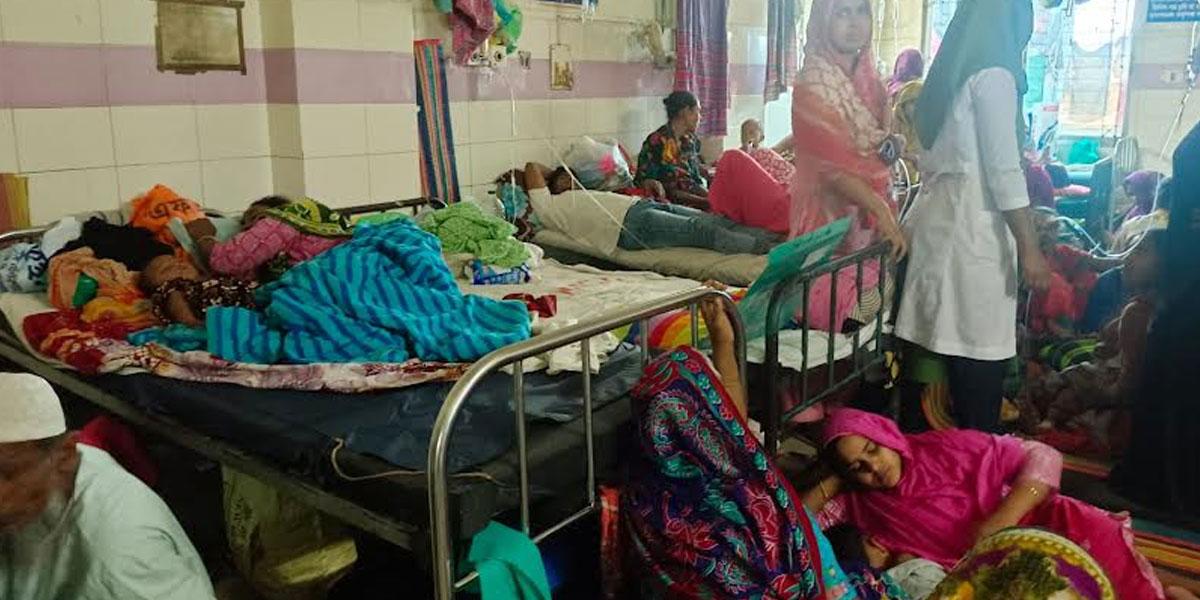 ময়মনসিংহে হামের উপসর্গ নিয়ে হাসপাতালে ভর্তি আরও ১৯ শিশু