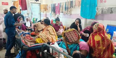 হামের উপসর্গ নিয়ে মমেক হাসপাতালে ভর্তি আরও ২৪ শিশু