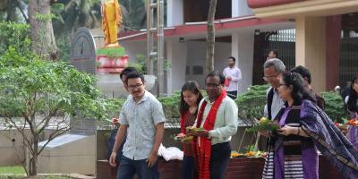 ঢাবিতে বিঝু-বৈসু-সাংগ্রাই-বিষু-চাংক্রান-সাংক্রাই-বিহু-বৈসু উদযাপন
