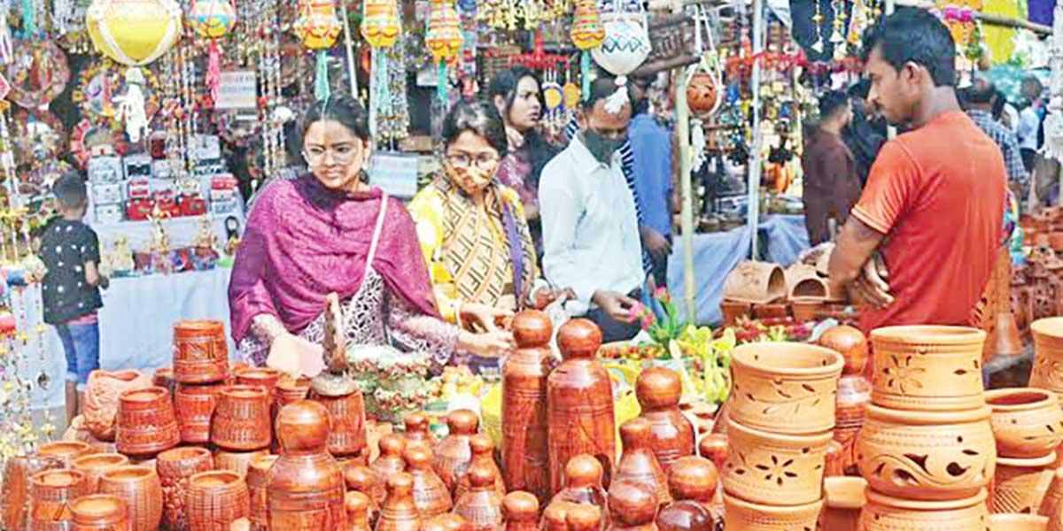 Visit to a Baishaki Mela বিষয়ক Writing Paragraph, ৯ম পর্ব, এইচএসসির ইংরেজি ২য় পত্র