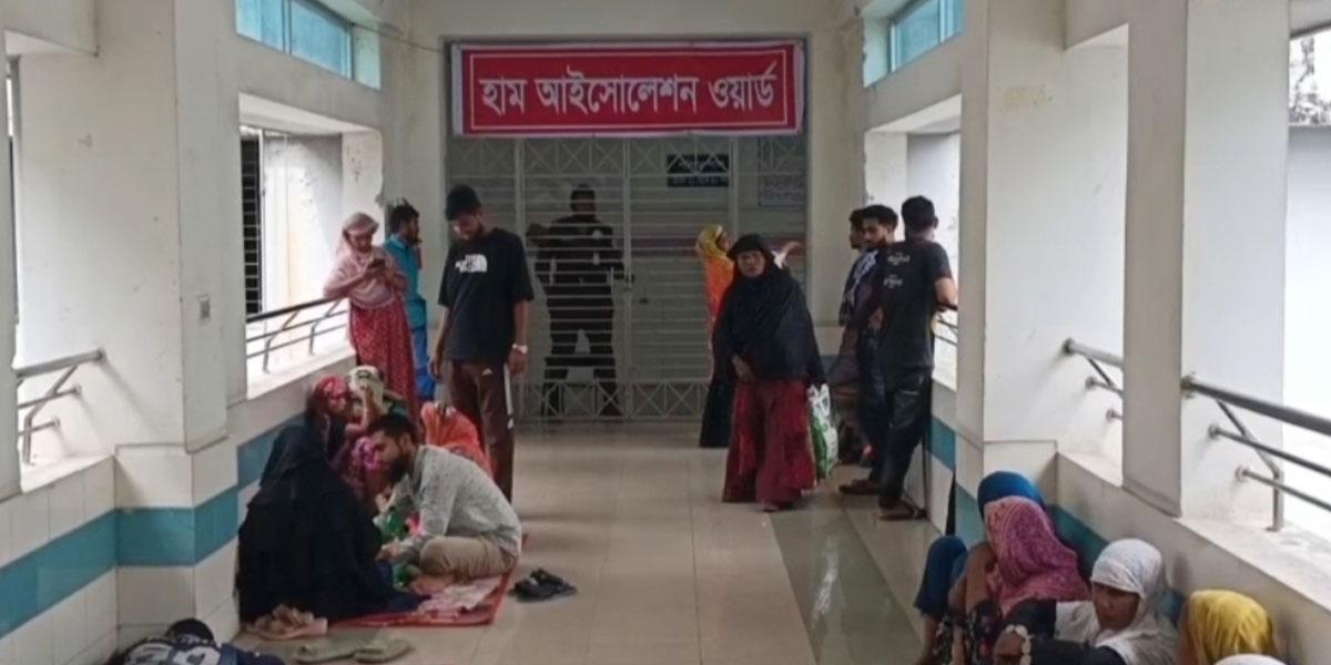 হামের উপসর্গ নিয়ে ময়মনসিংহ মেডিকেলে আরও ২০ শিশু ভর্তি
