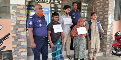 ফরিদপুরে ধর্ষণচেষ্টায় ব্যর্থ হয়ে শিশুকে হত্যা, গ্রেপ্তার ৩
