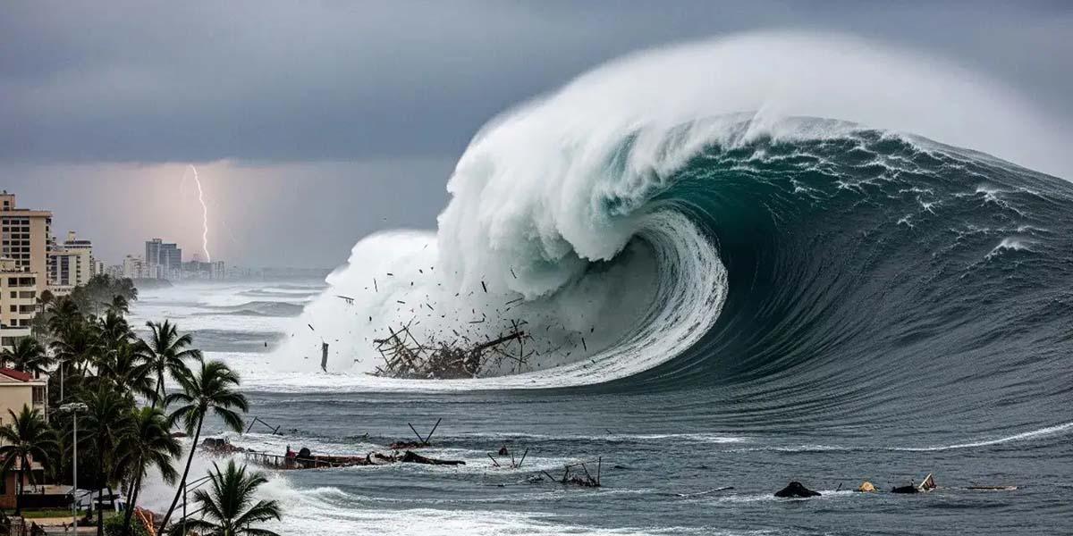 Tsunami বিষয়ক Writing Paragraph, ১২তম পর্ব, এইচএসসির ইংরেজি ২য় পত্র