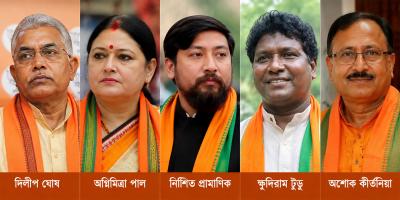 শুভেন্দুর মন্ত্রিসভায় কে কোন দপ্তর পেলেন