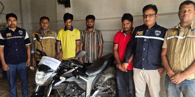 চোরাই মোটরসাইকেল উদ্ধার, ছাত্রদল নেতাসহ গ্রেপ্তার ৩