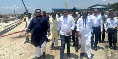 কর্ণফুলী ড্রাই ডক উন্নয়ন কার্যক্রম পরিদর্শনে তিন প্রতিমন্ত্রী
