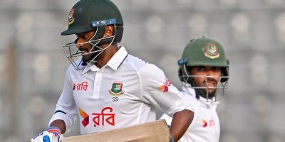 দাপুটে দিন শেষে বাংলাদেশের লিড ১৫৬ রান
