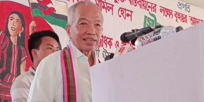 পার্বত্য চট্টগ্রাম চুক্তি আদায় করে ছাড়ব: ঊষাতন তালুকদার