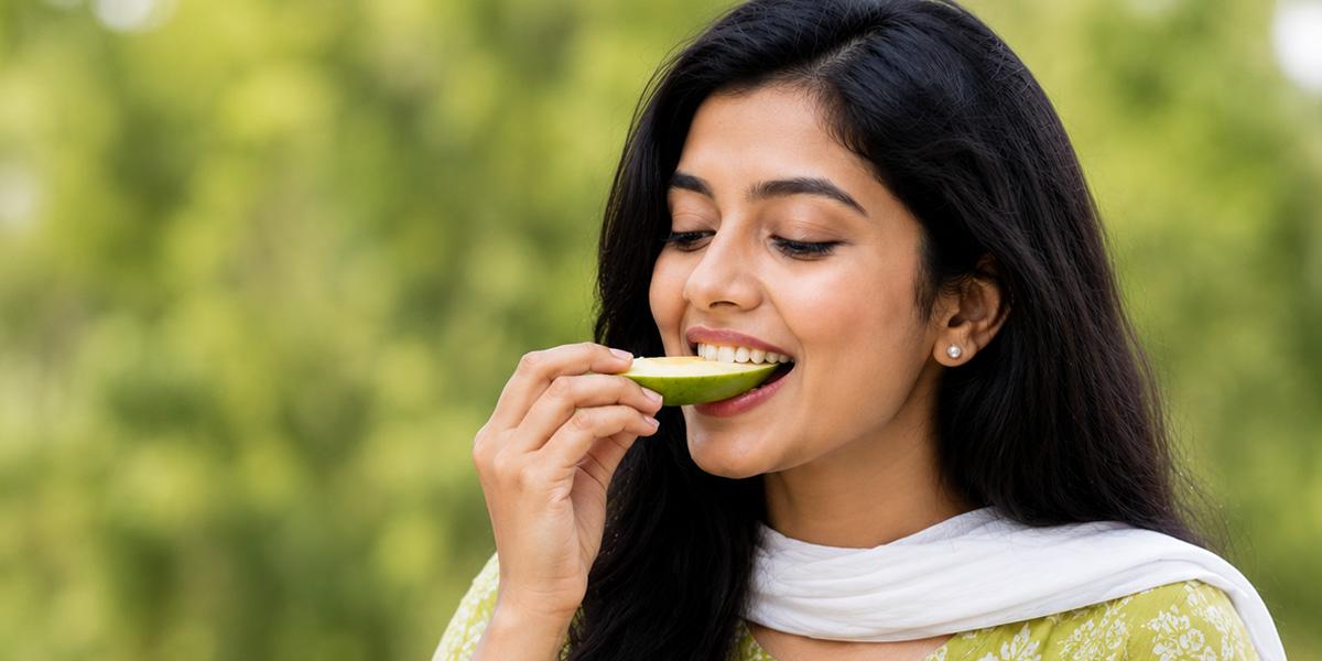 সুস্থতায় কাঁচা আম
