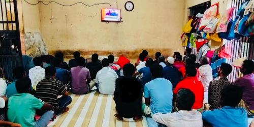কারাগারে বিশ্বকাপ ফুটবল খেলা দেখার ব্যবস্থা করলেন টাঙ্গাইলের ডিসি