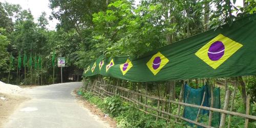কাশিয়ানীতে মোড়ের নাম রাখা হলো ‘ব্রাজিল মোড়’