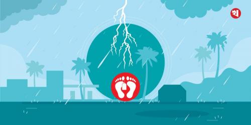 অজু করার সময় বজ্রপাতে প্রাণ গেল ৩ মাদরাসাছাত্রের