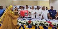 শিবপুরে বসুন্ধরা শুভসংঘের সেলাই মেশিন বিতরণ
