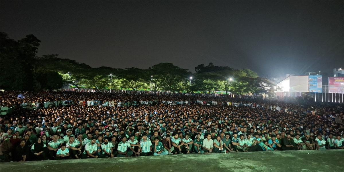 আর্জেন্টিনা-অস্ট্রিয়া ম্যাচ ঘিরে বেরোবির স্মারক মাঠে উৎসবের আমেজ