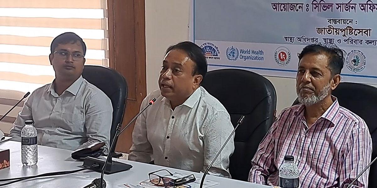 রাজবাড়ীতে ১ লাখ ৫৪ হাজার শিশু পাবে ভিটামিন ‘এ’ ক্যাপসুল