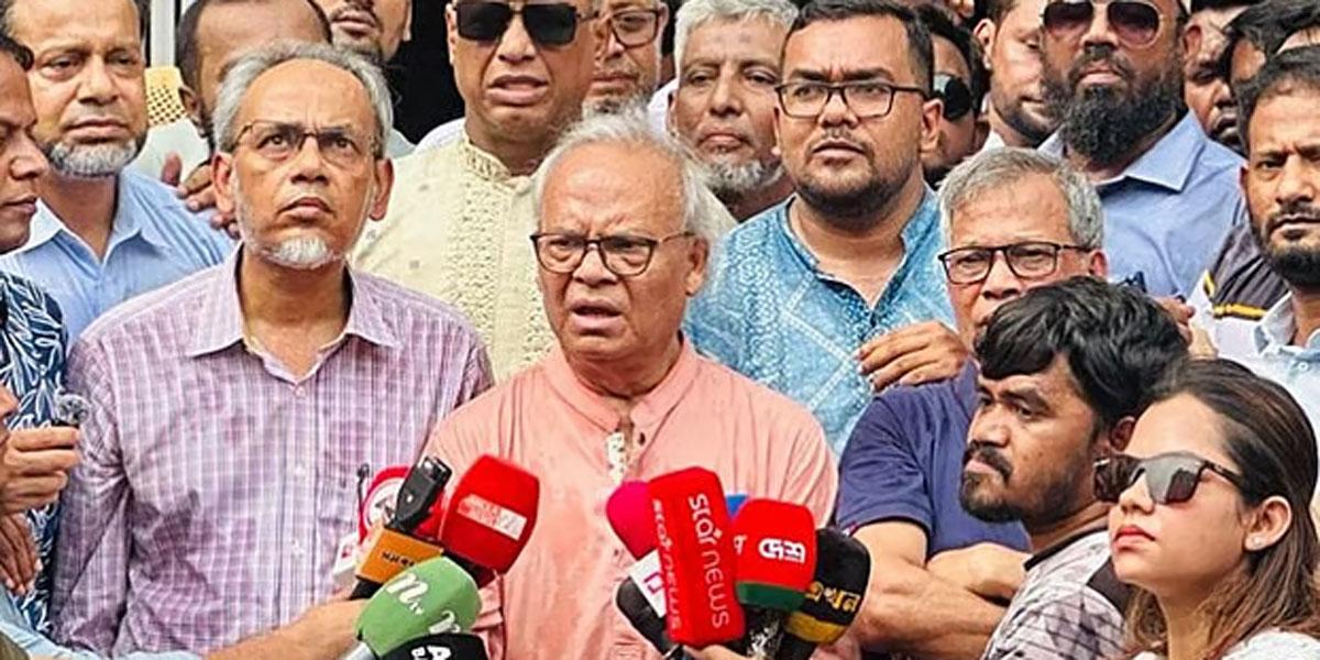 বিরোধীদলের মধ্যেই ফ্যাসিবাদী মানসিকতা দেখা যাচ্ছে: রিজভী
