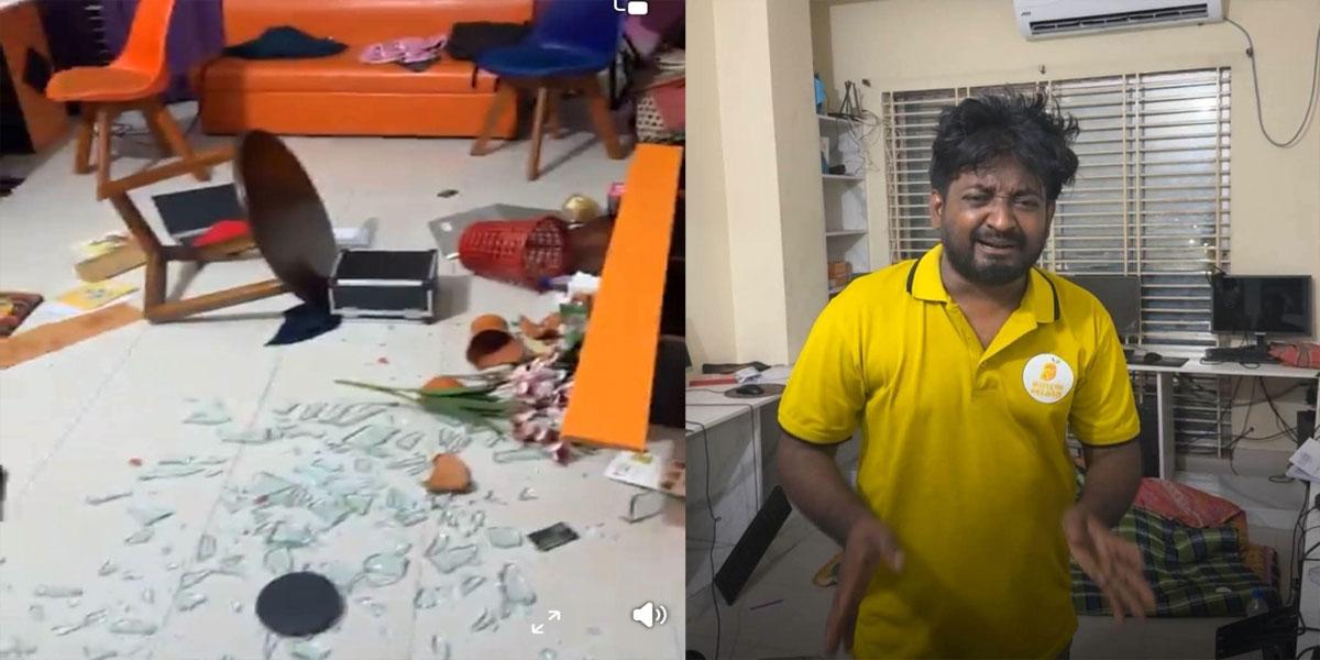 রাজশাহীতে ‘ম্যাংগো লাভার’ অফিসে হামলা-ভাঙচুর, লুটের অভিযোগ