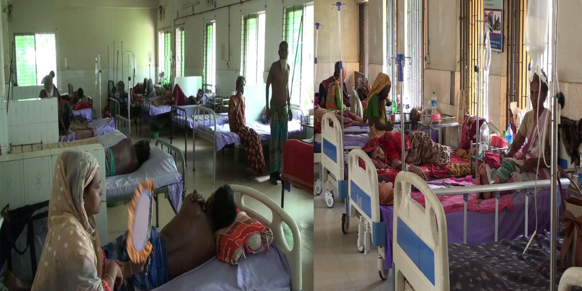 হাকিমপুর ৫০ শয্যার হাসপাতালে পানিসংকট, খাবার সরবরাহ নিয়ে অসন্তোষ