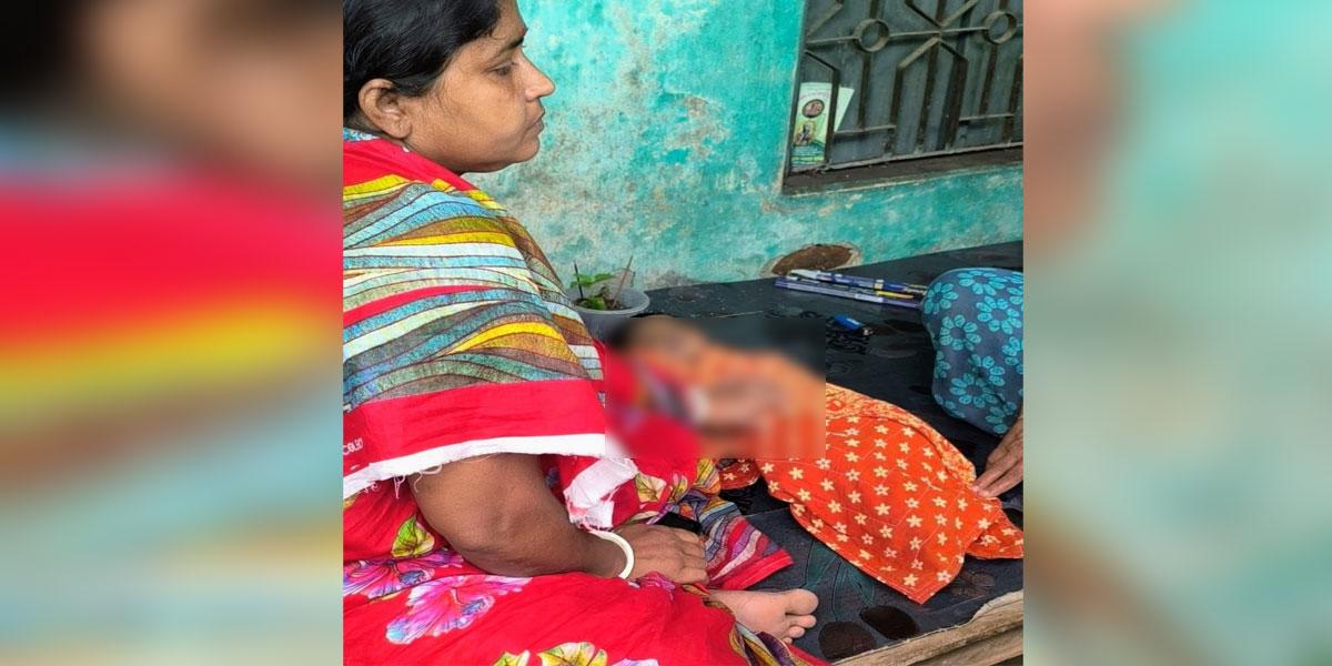 চুয়াডাঙ্গার শ্বাসনালীতে দুধ আটকে ৩ মাসের শিশুর মৃত্যু