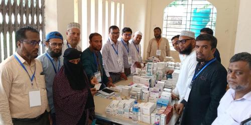 চট্টগ্রামে পাঁচ শতাধিক মানুষকে বিনামূল্যে চিকিৎসা