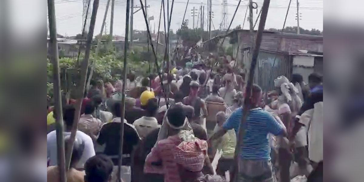 ভাঙ্গায় অধিপত্য বিস্তার নিয়ে সংঘর্ষে আহত ৫০, মহাসড়কে যানজট