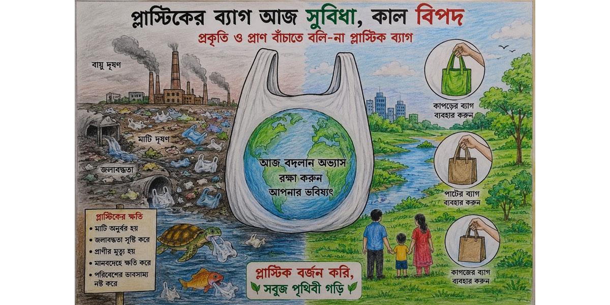 মানবস্বাস্থ্যের ক্ষেত্রে প্লাস্টিকের ক্ষতিকর প্রভাব উদ্বেগজনক