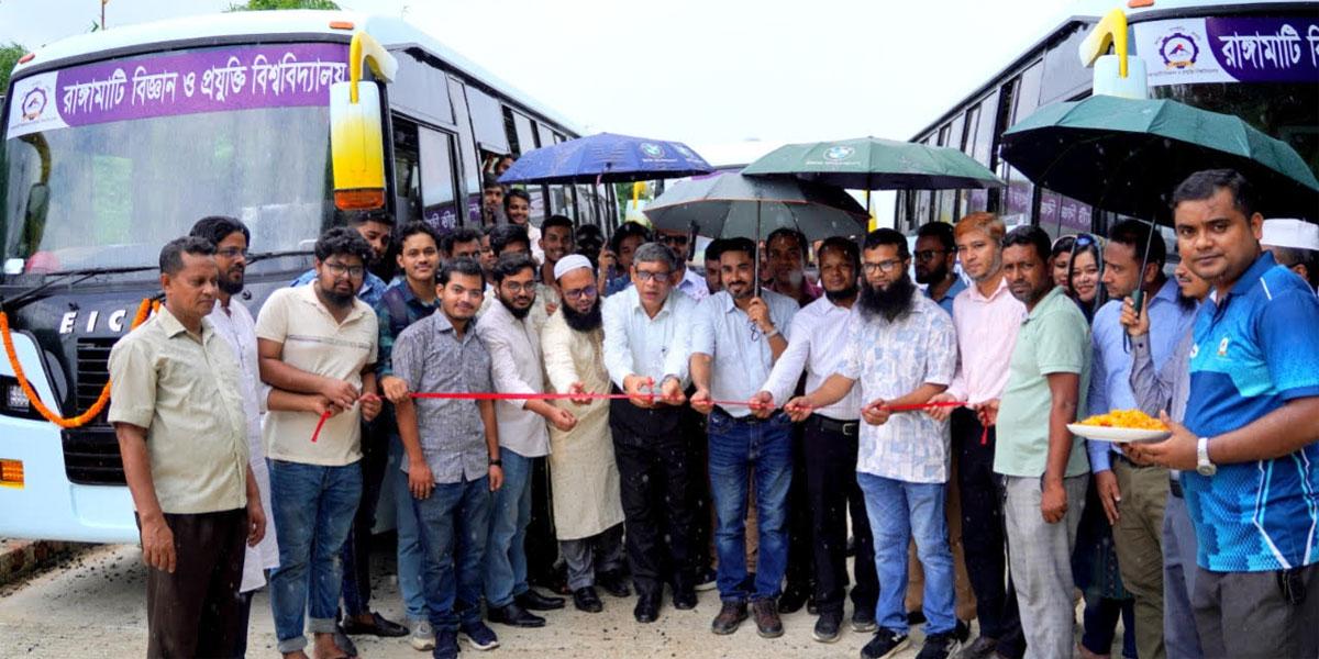 রাবিপ্রবিতে নতুন ৩ মিনিবাস