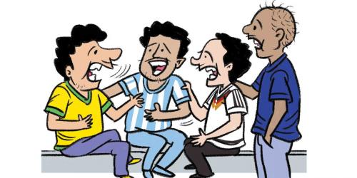 বিশ্বকাপ যুদ্ধে চার চ্যাম্পিয়ন
