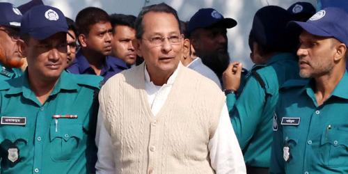 মানবতাবিরোধী অপরাধের মামলায় ইনুর ১০ বছরের কারাদণ্ড