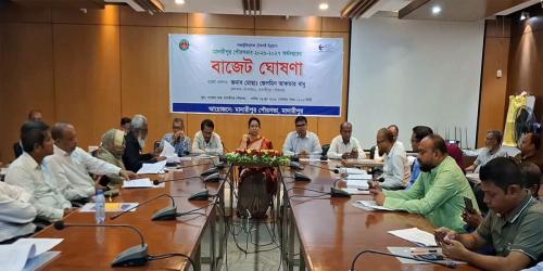মাদারীপুর পৌরসভার ১১০ কোটি টাকার বাজেট ঘোষণা