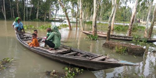 কুড়িগ্রামে তিস্তা ছাড়া সব নদ-নদীর পানি কমছে