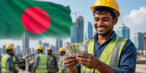রেমিট্যান্সে নতুন রেকর্ড, এক বছরে ৩৫.৫৬ বিলিয়ন ডলার