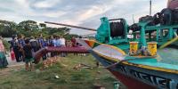 কালকিনিতে অবৈধ বালু উত্তোলনের বিরুদ্ধে অভিযান, পাঁচটি ড্রেজার জব্দ