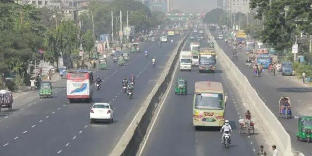 ছুটির দিনে ঢাকার বাতাস ‘সহনীয়’