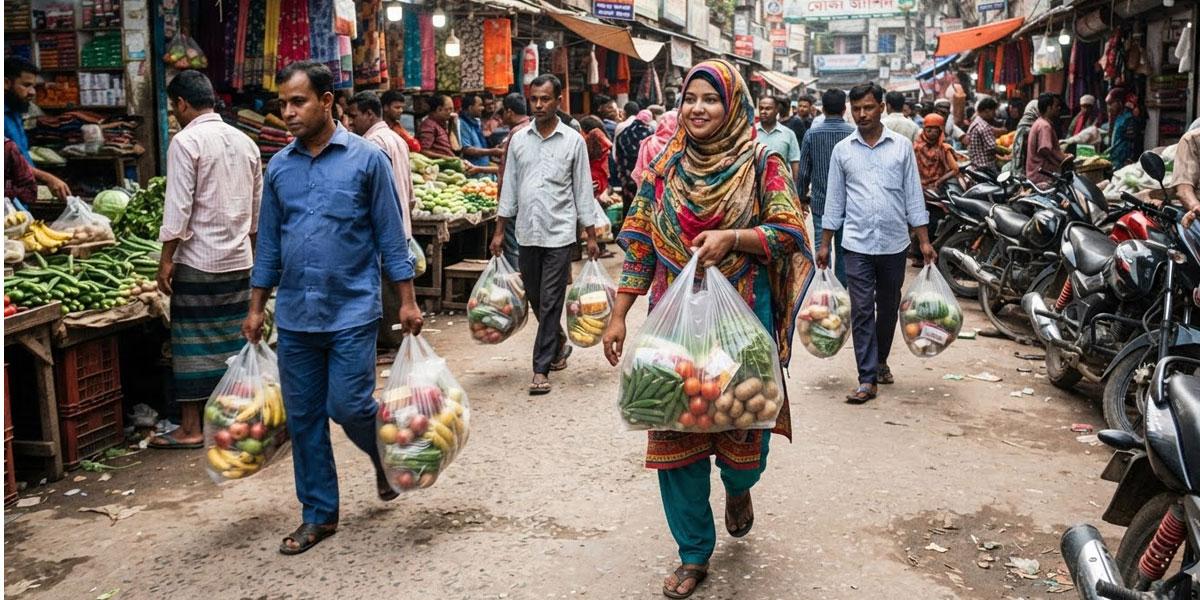 শুক্রবার আন্তর্জাতিক প্লাস্টিক ব্যাগ মুক্ত দিবস