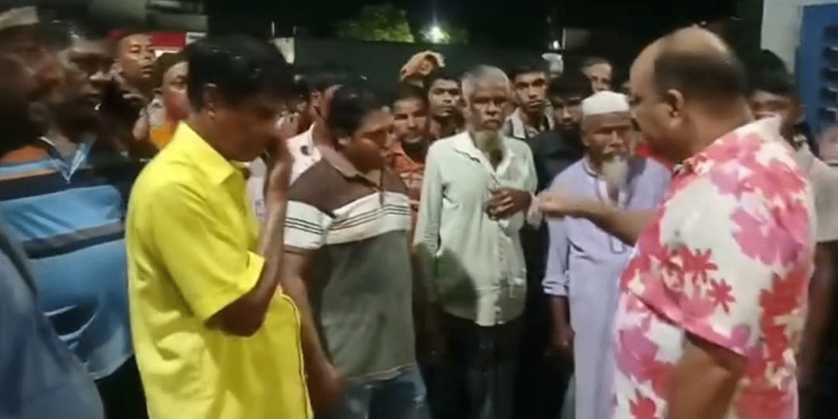 ভাঙ্গুড়ায় যুবলীগ নেতাকে ছাড়িয়ে নিতে থানায় বিক্ষোভ