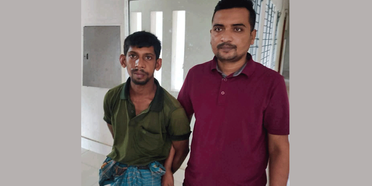 কোটচাঁদপুরে হ্যান্ডকাফসহ পালিয়েও শেষ রক্ষা হলো না আসামির