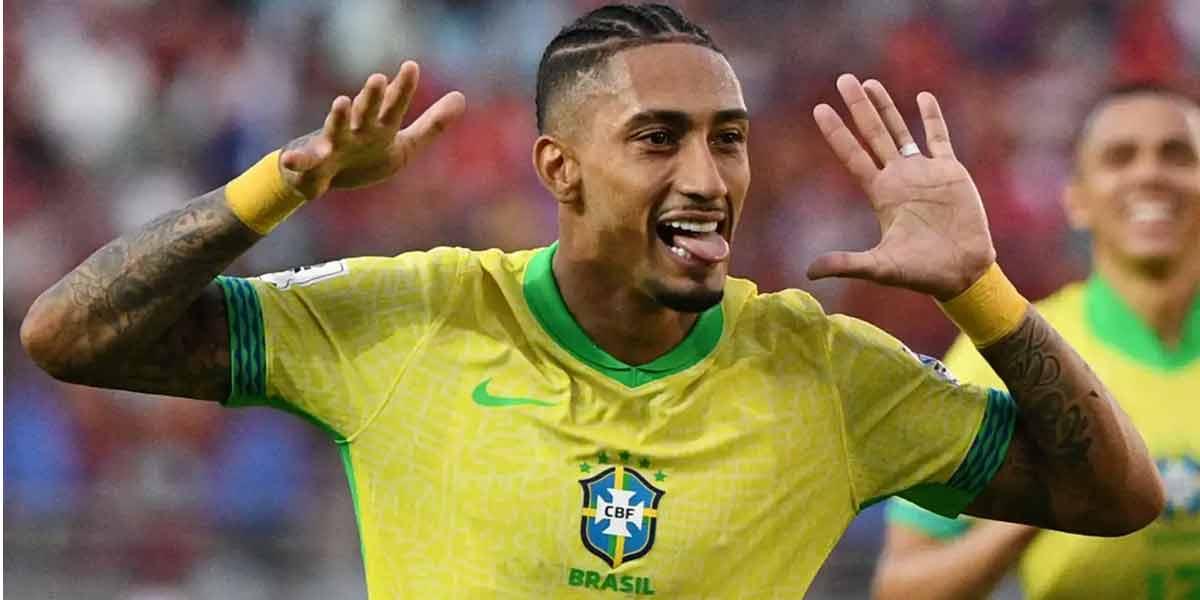 শতভাগ ফিট না হলেও নরওয়ের বিপক্ষে বেঞ্চে রাফিনহা