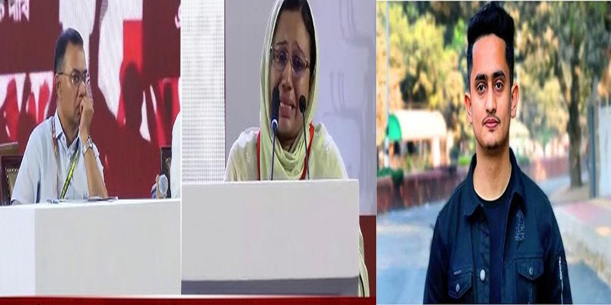 সারজিসের বিরুদ্ধে অভিযোগ দিলেন জুলাই শহিদের মা