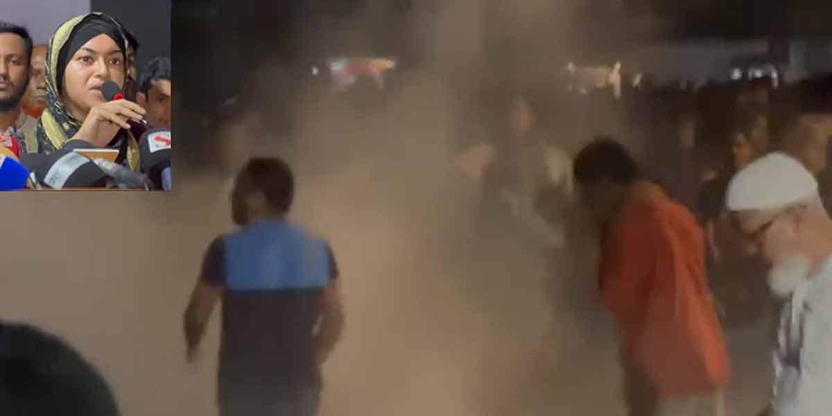 সাভারে এনসিপির সমাবেশে বোমা বিস্ফোরণ