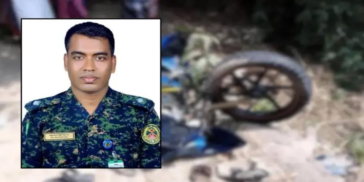 মিরসরাইয়ে মোটরসাইকেল দুর্ঘটনায় আনসার কর্মকর্তা নিহত
