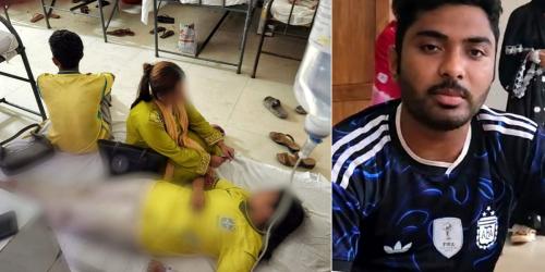 ব্রাজিলের পরাজয়ে অসুস্থ নারীভক্তকে হাসপাতালে নিলেন আর্জেন্টিনা সমর্থক